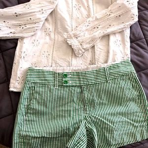 Banana Republic Factory Striped Shorts